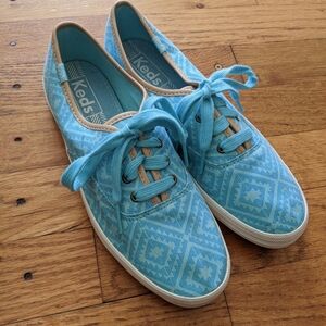 NWOT Keds Geometric Print Canvas Sneakers